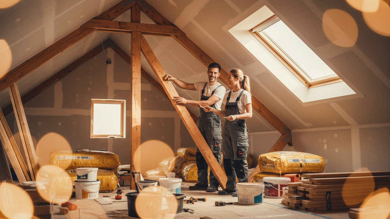 Quel coût pour une rénovation des combles de 100 m² ?