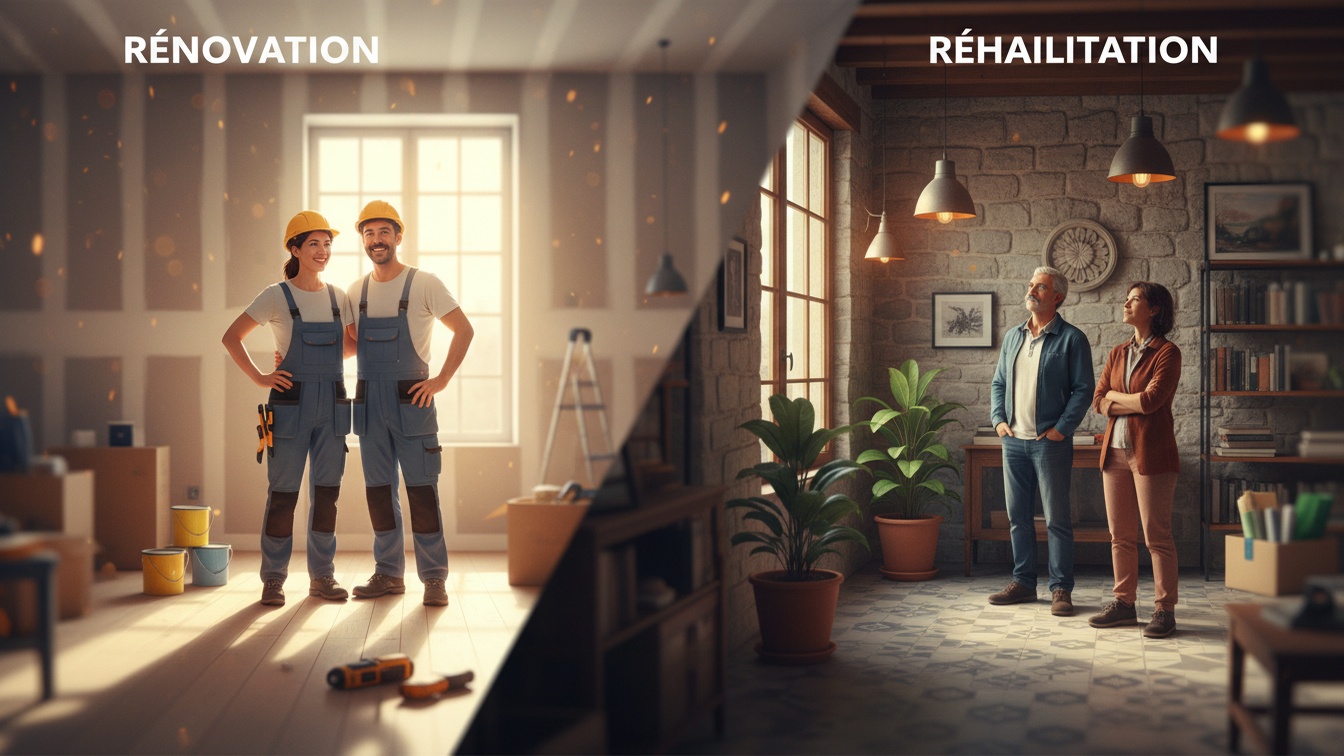 Rénovation des bâtiments Vs réhabilitation : quelles différences ?