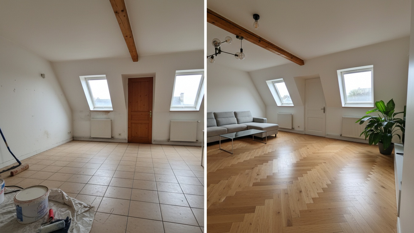 Rénovation de maison à Bruz : photos, devis…